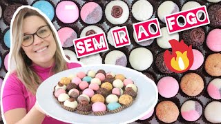 14 TIPOS DE DOCINHOS COM 5 RECEITAS | COMO FAZER DOCINHOS DE FESTA SEM LEVAR AO FOGO