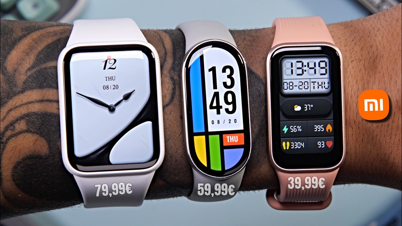Comparativa SMART BANDS Xiaomi de 2026 ⌚ Band 10 PRO vs Band 10 vs Band 11 Active