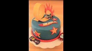 Entstehung einer Hot Wheels Torte, Cake Tutorial
