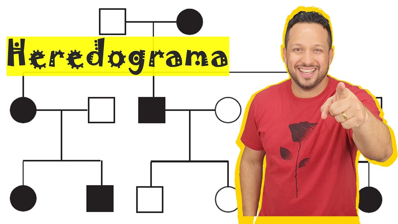 Heredograma ou Árvore Genealógica - Genética - Aula mais completa!
