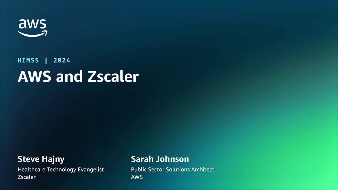 AWS and Zscaler | AWS Events