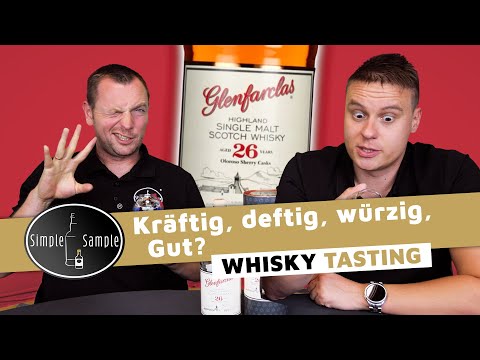 Glenfarclas 26 Jahre Whisky Tasting - Simple Sample
