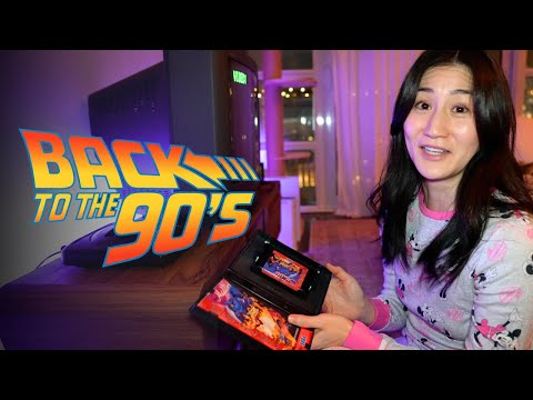 Spending the day like it's the 90s