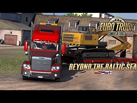 ETS2 1.35 - Freightliner Coronado - Next Gen Graphics - Narva To Tallinn