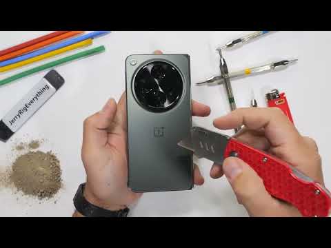 JerryRigEverything! OnePlus Open Durability Test - You guessed wrong