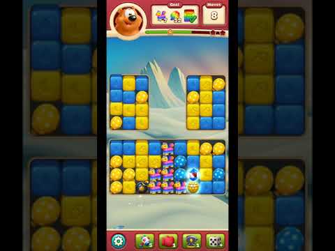 Toon blast level 2366 no powerups