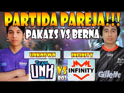 UNKNOWN VS INFINITY BO3[GAME 2] PAKAZS VS BERNA -THE INTERNATIONAL 10:SA QUALIFIER - DOTA 2 PRO