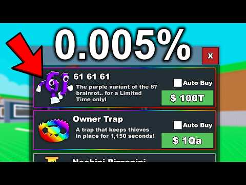 Steal A Brainrot, But You Can Buy CURSED Items!