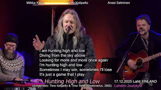 Timo Kotipelto, Hunting High and Low (with lyrics), LIVE 17.12.2025