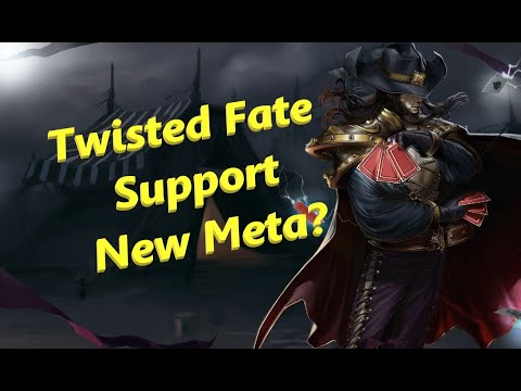 Twisted Fate Support S+ 13/4/22 - League of Legends, Full Match Gameplay