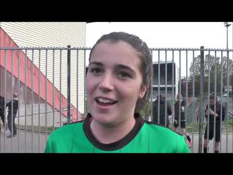 Lore Hervent na RWDM Girls - Eendracht Mazenzele Opwijk op 01.11.2017