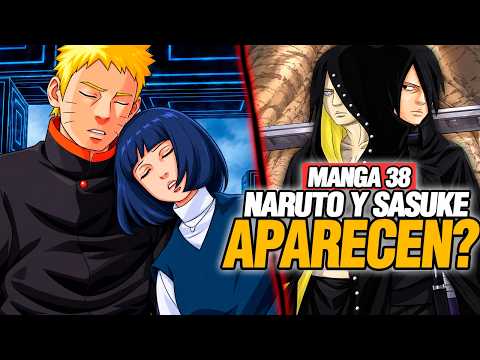🔴Naruto y Sasuke ahora REGRESAN en Boruto Two Blue Vortex? (Manga 38) Resumen