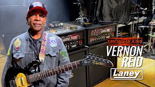 Video thumbnail for Vernon Reid of Living Colour talk Laney Ironheart IRT120H in UK Wolverhampton Civic Hall by Laney Amplification