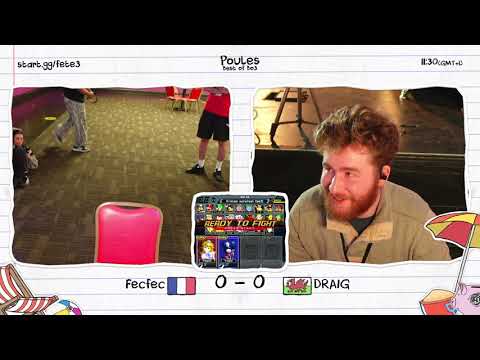 Fête 3 - Fecfec (Peach) vs. DRAIG (Yoshi) - Poules