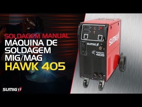 Máquina de Solda MIG Cabeçote Interno 405A 220/380V Trifásica SUMIG-0753925 - Video