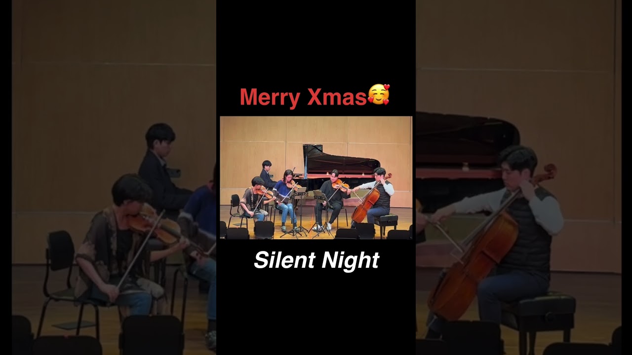 Merry Xmas🥰 #SilentNight #piano #Xmas #クリスマス #きよしこの夜 #AbelQuartet