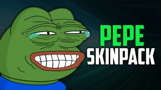 If PEPE As a Minecraft Skin