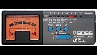 Video thumbnail for Tuner Series BOSS - Chromatic Tuner - TU 12 - By Valdecir Emanoel by Mano Guitar Oficial