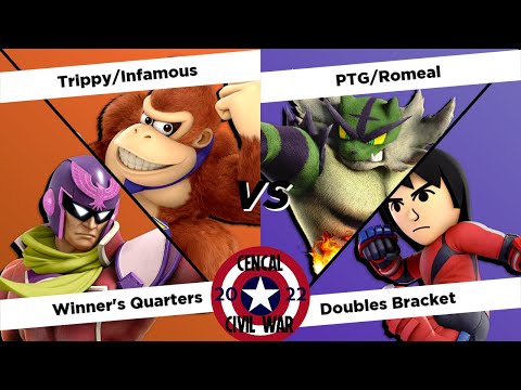 CCCW2022 - Doubles Winner's Quarters - Trippy/Infamous (Red) vs PTG/Romeal (Green)