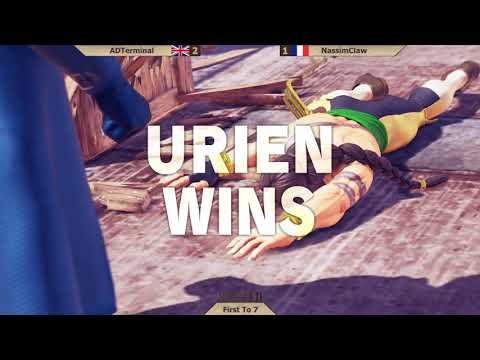 NassimClaw (Claw) vs ADTerminal (Urien) FT7 - WANTED SFV Ep7