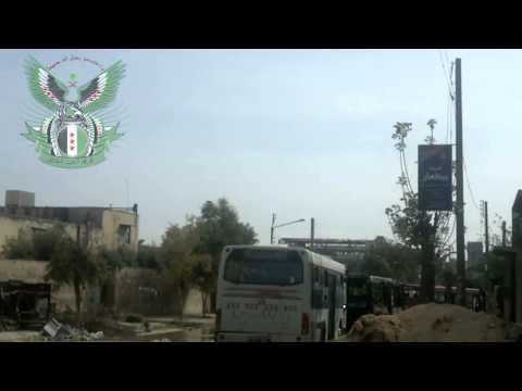 التصدي للطيران الحربي من قبل فرقة النعيم المقاتلة في مدينة حلب في محافظة حلب