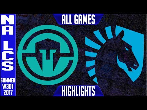 Immortals vs Team Liquid ALL GAMES Highlights | NA LCS Week 3 Summer 2017 | IMT vs TL