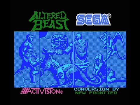 Altered Beast (1988, MSX, SEGA, Activision)