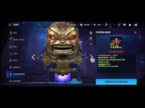 Ctp Reforge Brilliant Egg And Authority marvel future fight