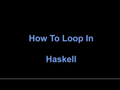 How to Loop or Iterate in Functional Programming Languages | Looping in Haskell
