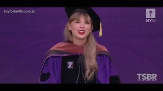 Taylor Swift Discurso de recebimento do Doutorado Honorário em Artes da NYU (LEGENDADO)