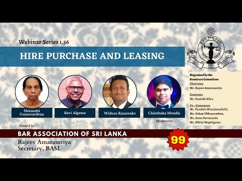 BASL Webinar 1.56 - Hire purchase and Leasing
