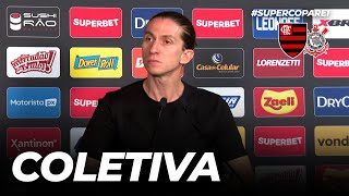 FILIPE LUÍS | COLETIVA PÓS-JOGO | FLAMENGO 0 X 2 CORINTHIANS | SUPERCOPA REI (01/02/16)