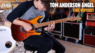 Video thumbnail for No Talking...Just Tones | Tom Anderson Angel | Fire Wipeout w/ Binding by Peach Guitars