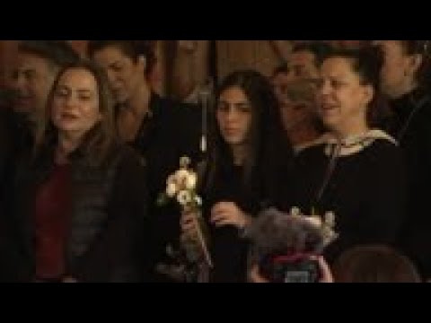 Fans honour Bossa Nova pioneer João Gilberto with song during his funeral