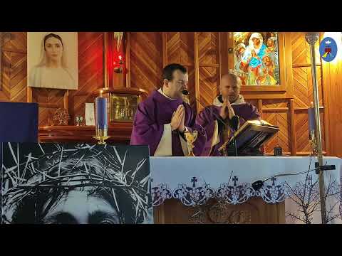 Czatachowa 02.03.2023 - Kazanie o. Daniela - Żarliwa modlitwa do Boga o obronę i sprawiedliwą karę.