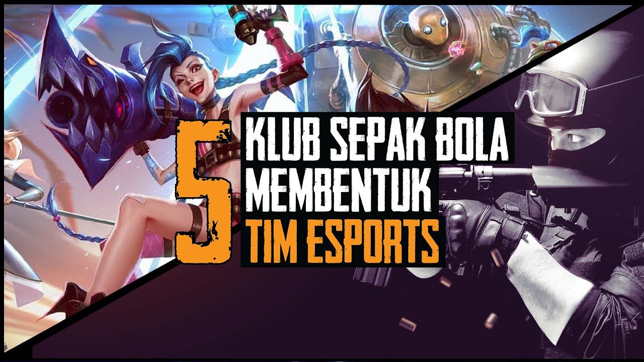 5 Klub Sepak Bola ini Ternyata Punya Divisi ESPORTS loh | GG TOP 5