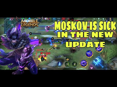 MOSKOV GAMEPLAY-NEW UPDATE OF MOBILE LEGENDS BANG BANG!!!!!!!!