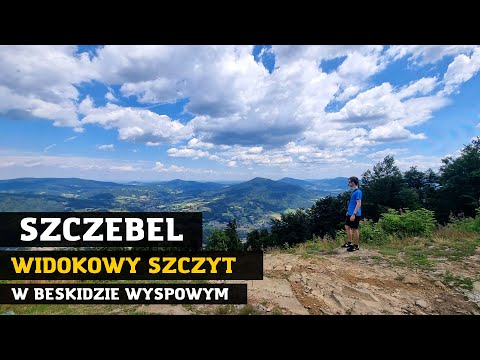Szczebel z Przełęczy Glisne. Widokowy szczyt w Beskidzie Wyspowym