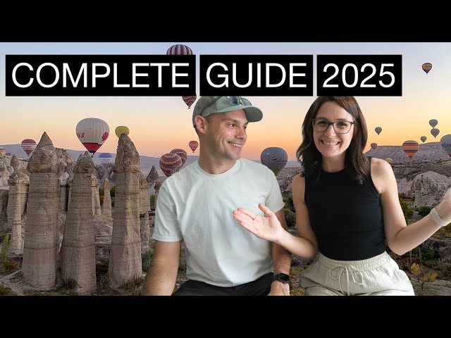 Travel vlog - Visiting Cappadocia 2025 | Complete guide to visiting this AMAZING region