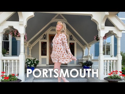 TRAVEL GUIDE Portsmouth New Hampshire I MUST DO Food I Visit Strawberry Banke I Stay At Luxury B&B