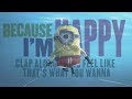 Despicable Me - "Happy" Lyric Video By Pharrell Williams - Illumination