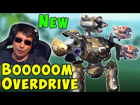NEW BOOOM Cerberus VORTEX & Thermite Overdrive War Robots Gameplay WR