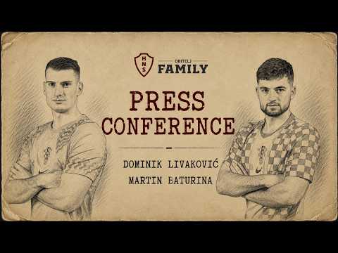 Konferencija za medije: Dominik Livaković i Martin Baturina