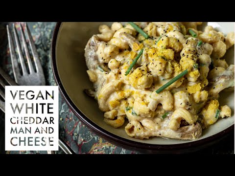 White Cheddar Mac and Cheese //| OIL FREE // GLUTEN FREE & VEGAN