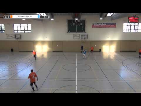 Ü60-Hallenstadtmeisterschaft Dresden - 13. Spiel: SC Riesa - Post SV Dresden