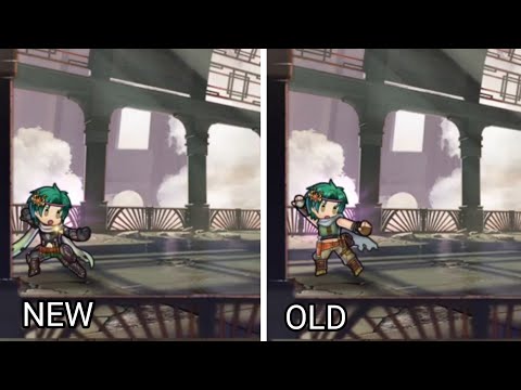 [FEH] Sothe - Resplendent and Base Skins Comparison