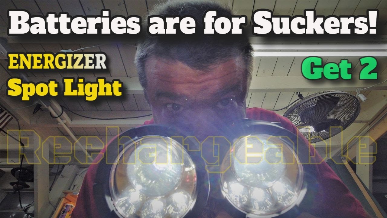 Rechargeable Compact Spotlight Flashlight