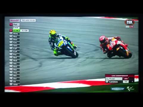 Rossi takes out Marquez