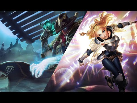 Twisted fate vs Lux mid | plays & fights
