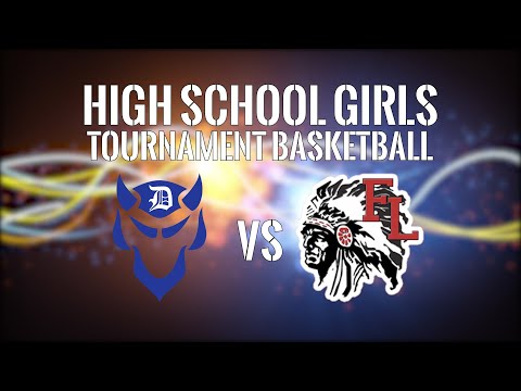 Danville vs Fort Loramie Girls Regional Semi Final Basketball 03-05-2020